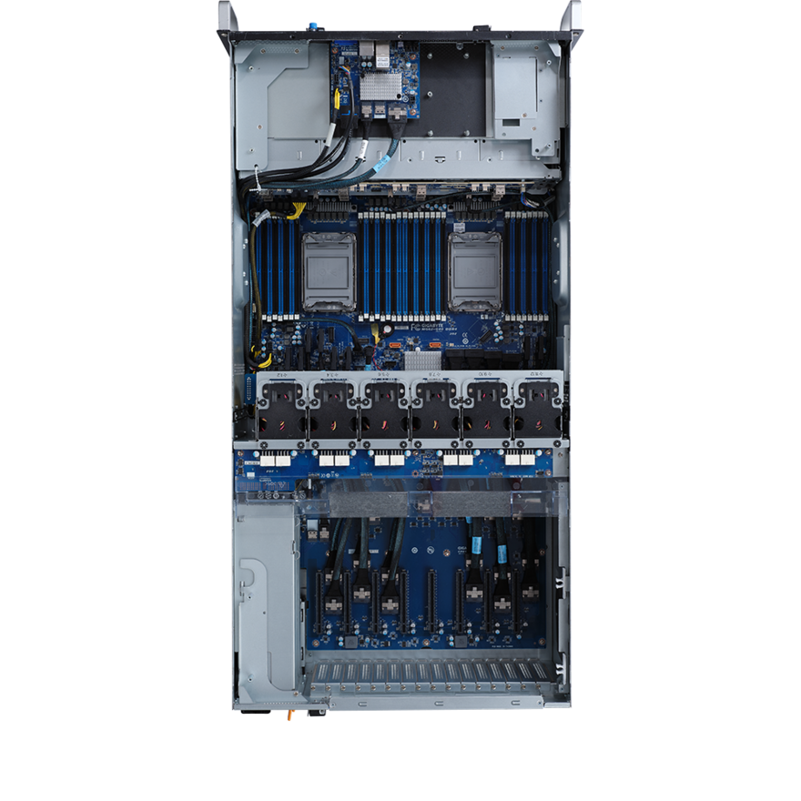 Gigabyte G492-H80 Rev. 100 4U GPU Server